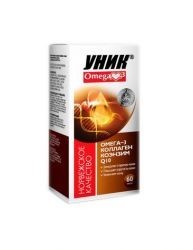 Уник Омега-3 Коллаген капсулы 700мг, 60 шт.