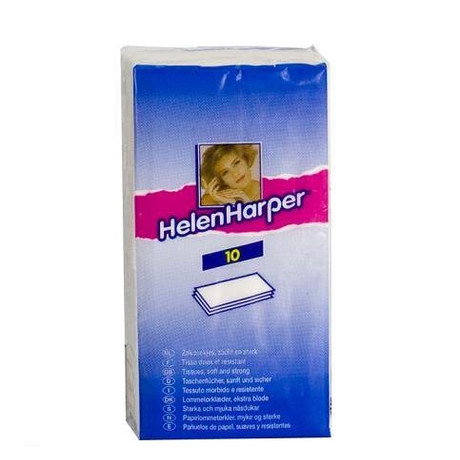 Платок носовой HELEN HARPER 3-слойные, 10 шт.
