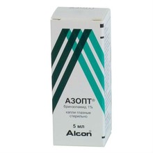 Азопт капли глазные 10мг/мл 5мл