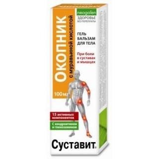 Гель-бальзам СУСТАВИТ Сабельник с муравьиной кислотой 125мл