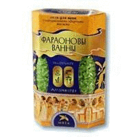 Соль для ванн ФАРАОНОВЫ ВАННЫ мята 500г