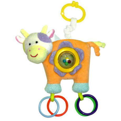 Игрушка LUBBY "Коровка" подвеска развивающая (арт. 2804)