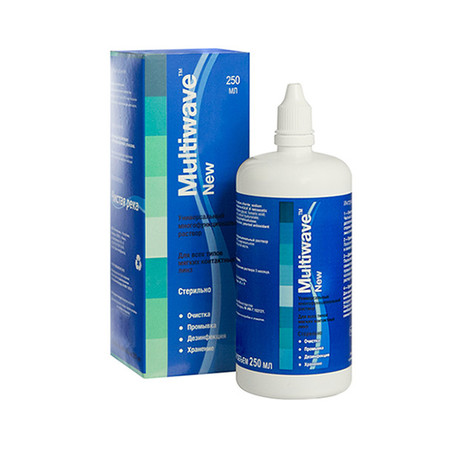 Раствор для контактных линз MULTIWAVE NEW 250мл