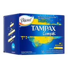 Тампоны гигиенические TAMPAX Compac Regular аппл. №16