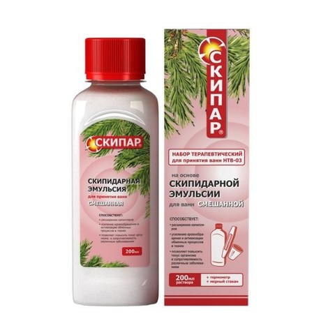 Средство для ванн СКИПАР эмульсия смешанная 200мл