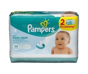 Салфетки детские ПАМПЕРС Baby Fresh   2х64 шт.