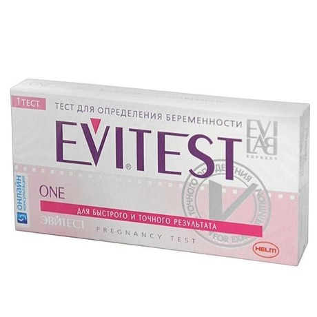 Тест на беременность EVITEST One тест-полоска