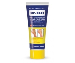 Крем-бальзам DR. FOOT интенсивный для пяточек от сухости и трещинок 75мл