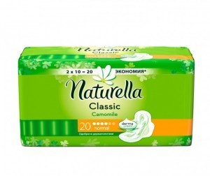 Прокладки гигиенические NATURELLA Classic Normal Duo 20 шт.