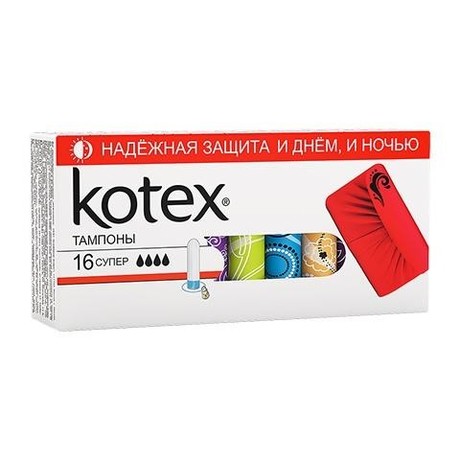 Тампоны гигиенические KOTEX Super Ultra Sorb, 16 шт.