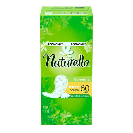 Прокладки гигиенические NATURELLA Normal deo Trio ежедневные, 60 шт.