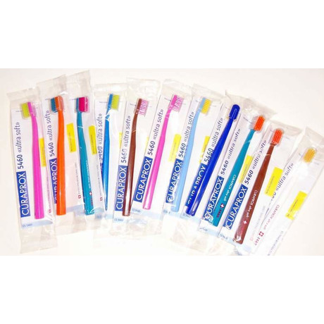 Зубная щетка CURAPROX Ultra Soft CS Smart в целлофане ультрамягкая оранжевая