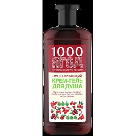 Гель-крем для душа 1000 ягод омолаживающий 500мл