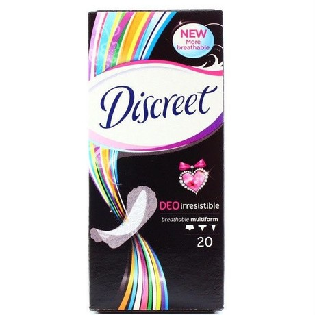 Прокладки гигиенические DISCREET Multiform Deo, 20 шт.