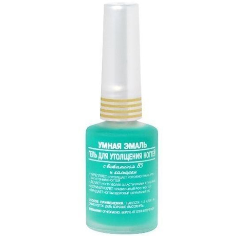 Лак для ногтей УМНАЯ ЭМАЛЬ гель для утолщения ногтей 15мл