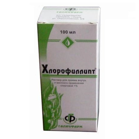 Хлорофиллипт флакон (р-р спирт.) 1% 100мл