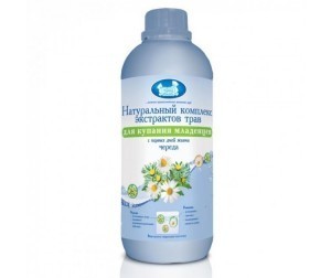 Средство для купания НАША МАМА Натуральный комплекс экстрактов трав для детей ромашка/тысячелистник/череда 500мл (арт. 3503-1)