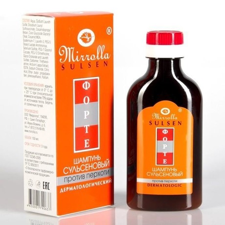 Шампунь СУЛЬСЕН ФОРТЕ сульсеновый против перхоти 2% 250г