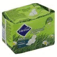 Прокладки гигиенические LIBRESSE Natural Maxi Super Care, 9 шт.