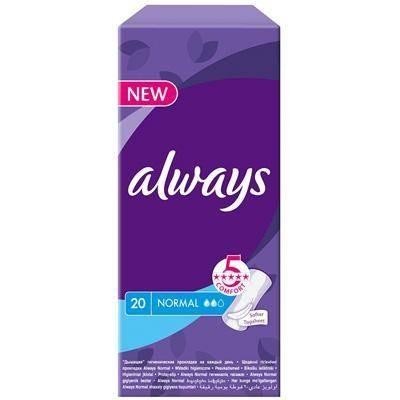 Прокладки гигиенические ALWAYS Normal Deo, 20 шт.