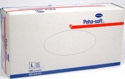 Перчатки смотровые нестерильные  разм. L (нитриловые  PEHA-SOFT Nitril неопудренные)