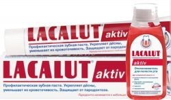 Зубная паста ЛАКАЛЮТ актив 75г + ополаскиватель