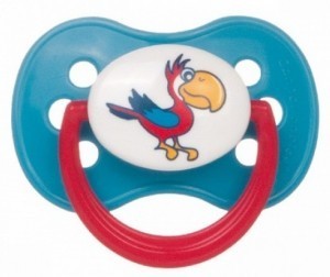 Соска-пустышка CANPOL BABIES латексная круглая "Животные" (0-6мес.) (арт. 22/601)