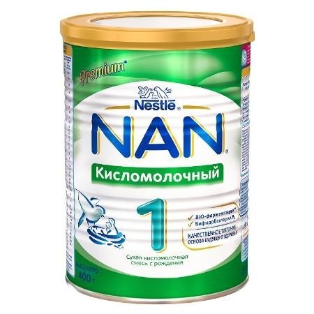 Смесь NAN 1 кисломолочный г с 0мес купить по цене ₸ в интернет-магазине Детский мир