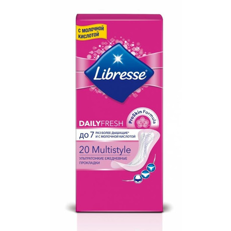 Прокладки гигиенические LIBRESSE STYLE мультиформ, 20 шт.