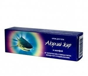 Крем АКУЛИЙ ЖИР Шалфей для тела 75мл