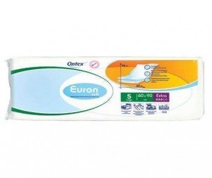 Простыни EURON Soft Extra одноразовые впитывающие 60 х 90см, 5 шт.