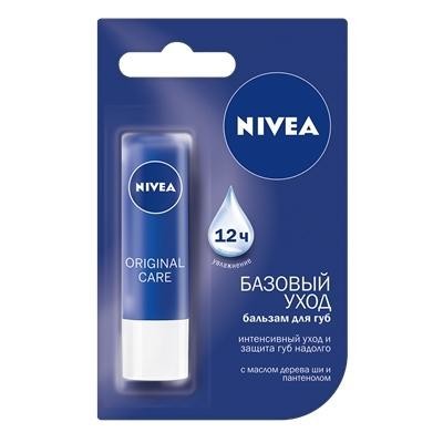 NIVEA бальзам для губ Базовый уход и защита 4,8г