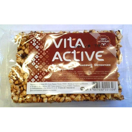 Вита Актив батончик воздушный гречневый 35г