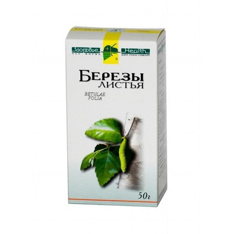 Березы листья пачка 50г
