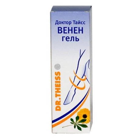Доктор Тайсс Венен гель гель для ног освежающий 100г