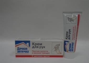 Крем РЕЦЕПТЫ ЗОЖ "Дачная аптечка" для рук с цветками ярутки 75мл