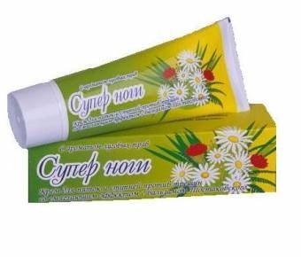 Крем СУПЕР НОГИ с бальзамом Шостаковского и Луговыми травами для пяток 75г