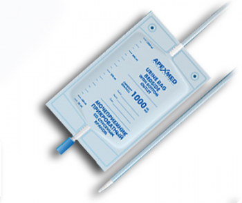 Мочеприемник одноразовый ножной 750мл