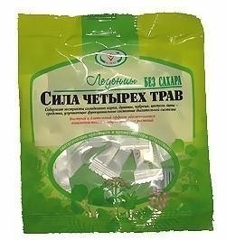 Леденцы Сила четырех трав 30г