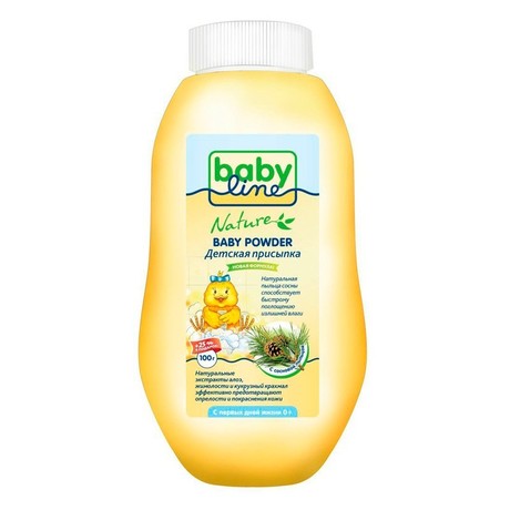 Присыпка детская BabyLine Nature с оксидом цинка 125г