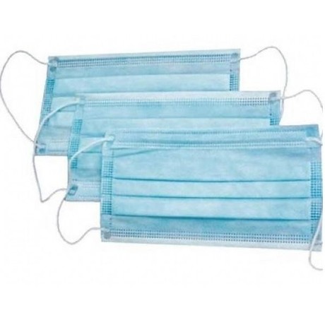 Маска медицинская на резинке