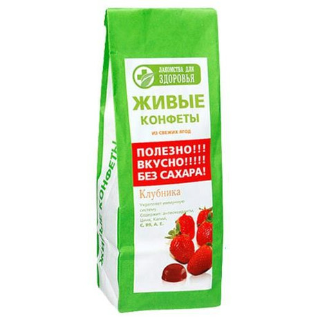 Мармелад ЛАКОМСТВА ДЛЯ ЗДОРОВЬЯ клубника  105г