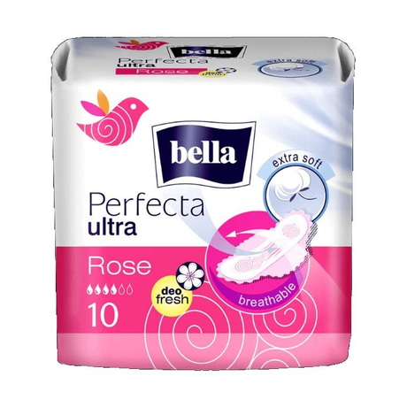 Прокладки гигиенические BELLA PERFECTA Rose deo fresh,  10 шт.