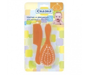 Набор СКАЗКА 2306 щетка+расческа