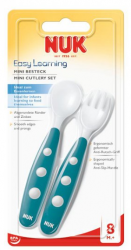 Столовый прибор NUK Easy Learning Mini с 8 мес.