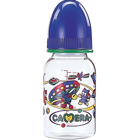 Бутылочка детская CAMERA 51645 рисунок "Космос" 140мл