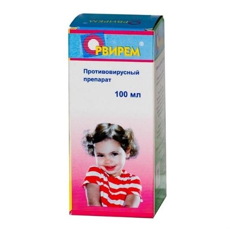 Орвием (ремантадин) флакон сироп (для детей от 1 года) 100мл
