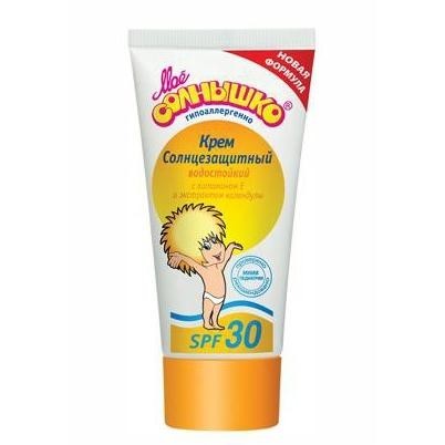 Крем детский МОЕ СОЛНЫШКО солнцезащитный SPF-30 50мл
