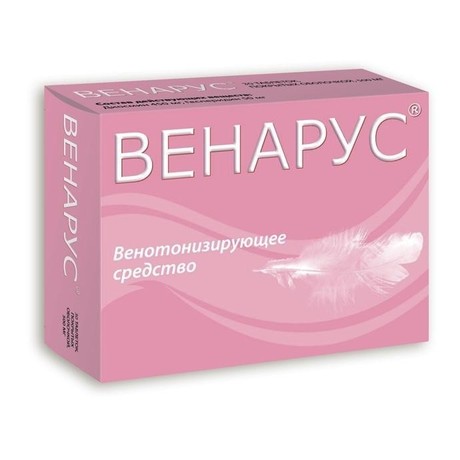 Венарус таблетки 50 мг+450 мг, 60 шт.