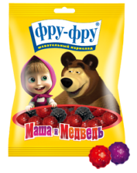 Мармелад ФРУ-ФРУ Маша и Медведь 100г